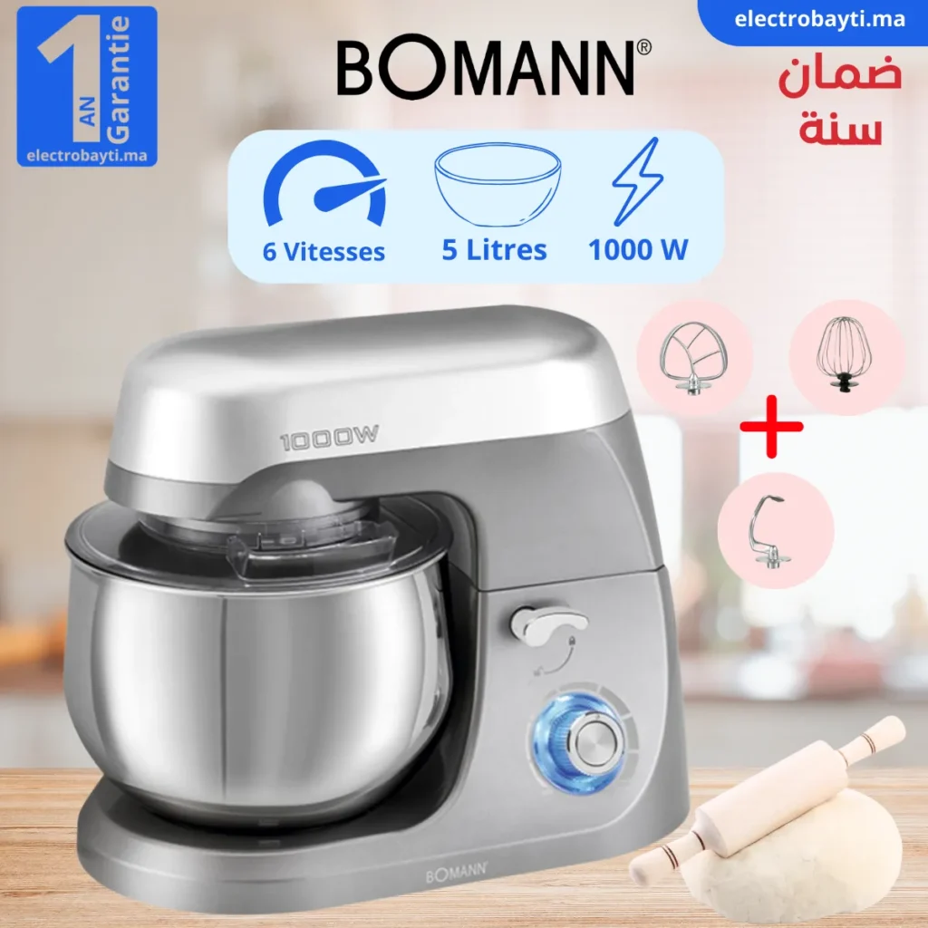 Bomann-KM 6009 Gris-Maroc