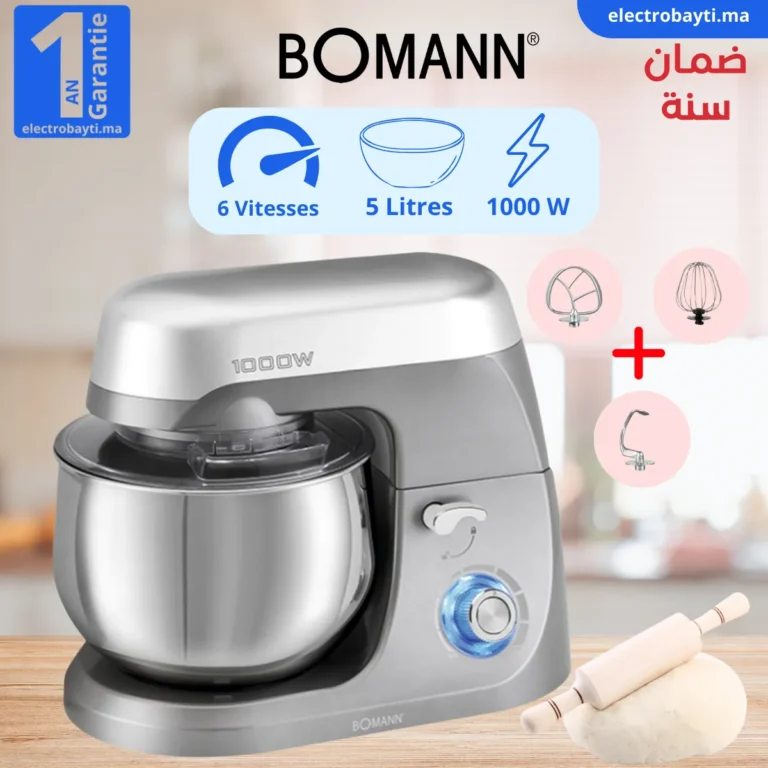 Bomann-KM 6009 Gris-Maroc