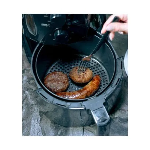 Kumtel Friteuse sans huile 1500Watts - Air fryer - Taille XXL - 8 programmes – Image 6