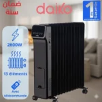 Daiko - Chauffage 13 éléments - Affichage LED - Télécommande