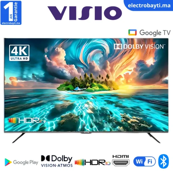TV Visio Smart TV Google Tv GLED55VS