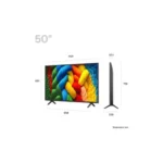 LG Téléviseur Smart - 50'' - webOS 25 - UHD 4K - HDR10 - NanoCell AI - 50NANO80A6A – Image 3