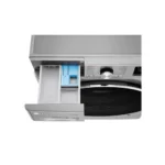 LG Lave-linge de 9 kg à chargement frontal, AI Direct Drive Motor, vapeur, couleur argent – Image 5