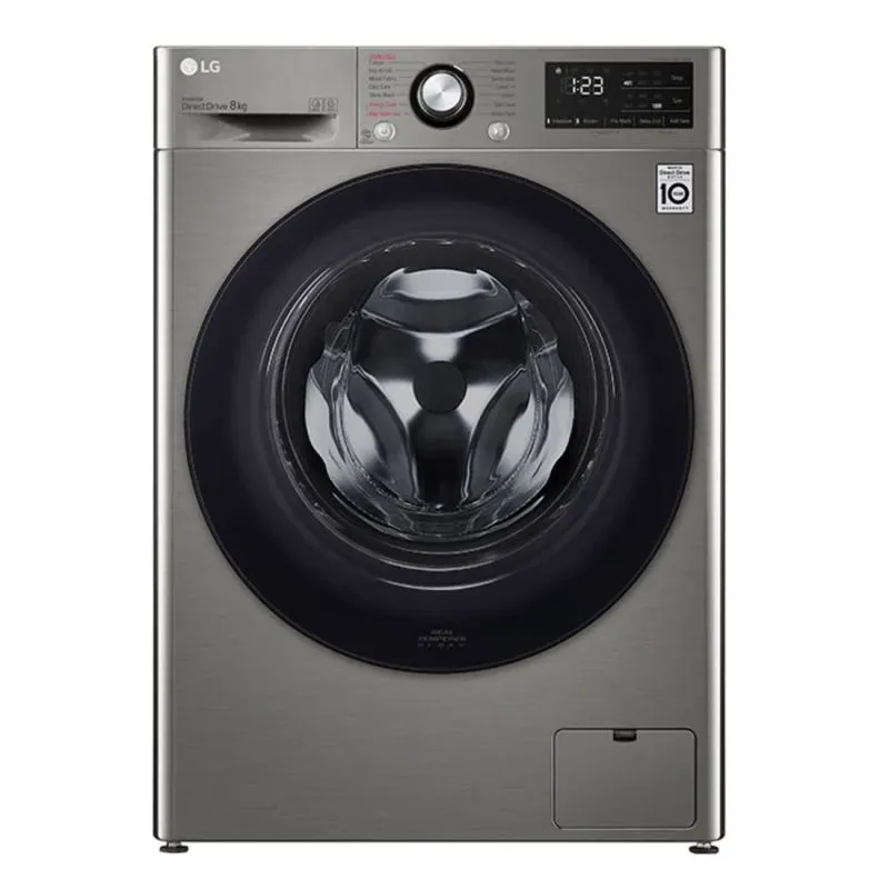 LG Lave-linge 8 KG – 6 Motion Direct Drive™ – AI DD™ Steam – A