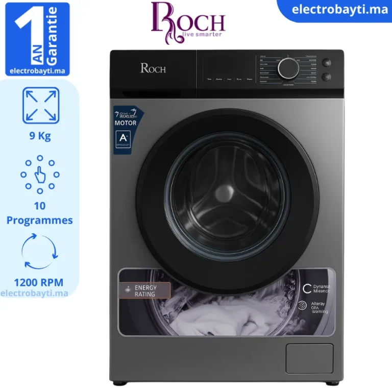 Machine à laver automatique Roch MAL09FL-ZINV
