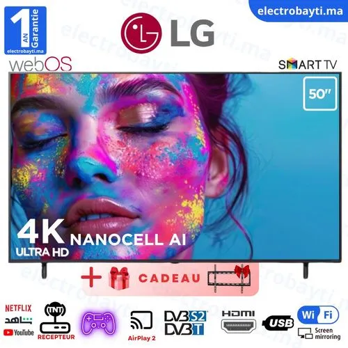 Smart TV LG 50NANO80A6A
