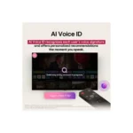 LG Smart TV - 65 pouce NanoCell AI NANO80 4K - télécommande magique AI HDR10 webOS25 - 65NANO80A6A – Image 6
