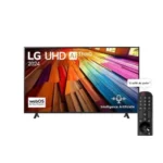 LG Smart TV UHD AI UT80 4K, 75 pouces, Télécommande Magique IA HDR10 webOS24 2024
