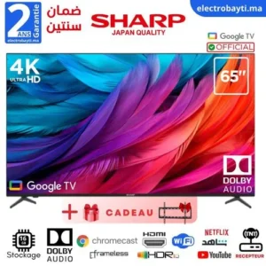 Sharp 65 GOOGLE TV - 4K UHD Smart Officiel