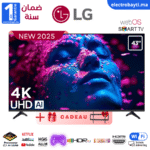 LG - Smart TV 43'' modèle 2025 - UA73 4K Ultra HD - Assistance intelligence artificielle - HDR10 PRO - WebOS25