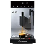 Daiko Machine à Café automatique avec mousseur à lait - 19 Bar - Silver – Image 2