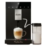 Daiko Machine à Café automatique avec réservoir à lait - 19 Bar - Noir – Image 2