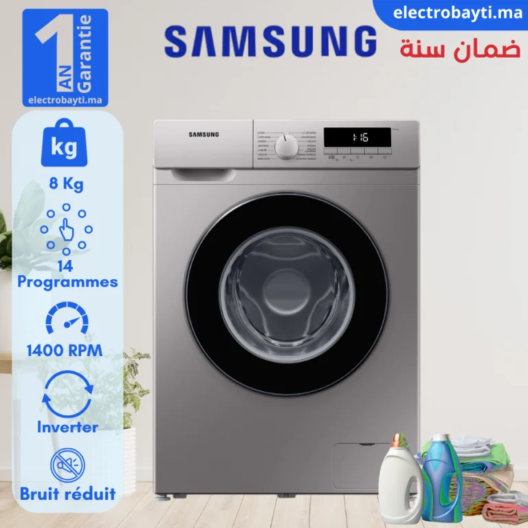 Samsung-WW80T3040BS-Maroc