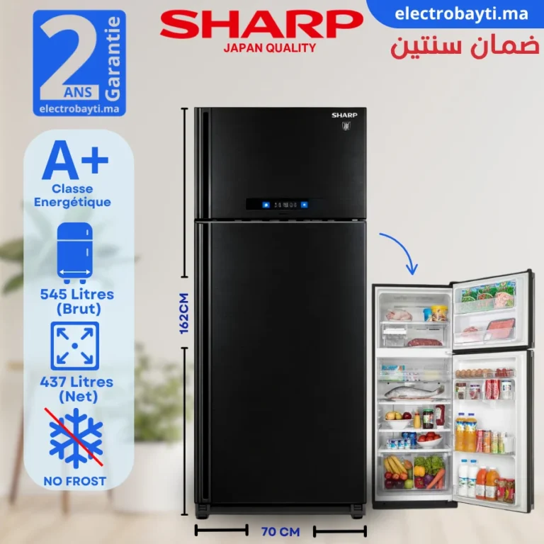 Sharp-SJ-PC58A-BK-Maroc