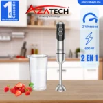 Azatech Robot Mixeur 600W 2 en 1