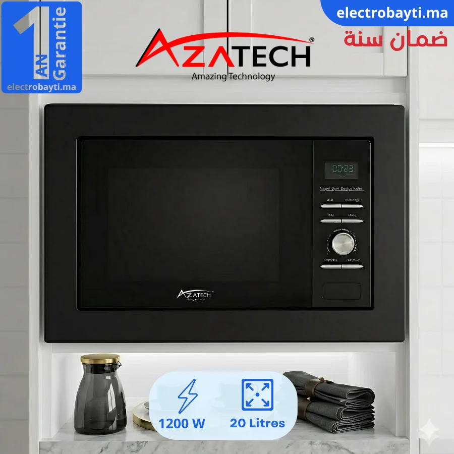 Azatech-MC-20ENC-DGT BLACK-Maroc