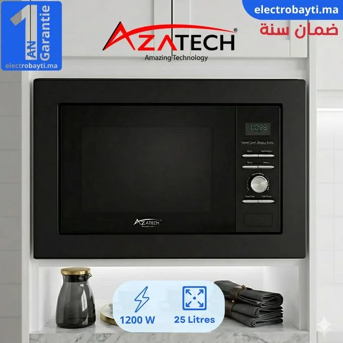 Azatech-MC-25ENC-DGT BLACK-Maroc
