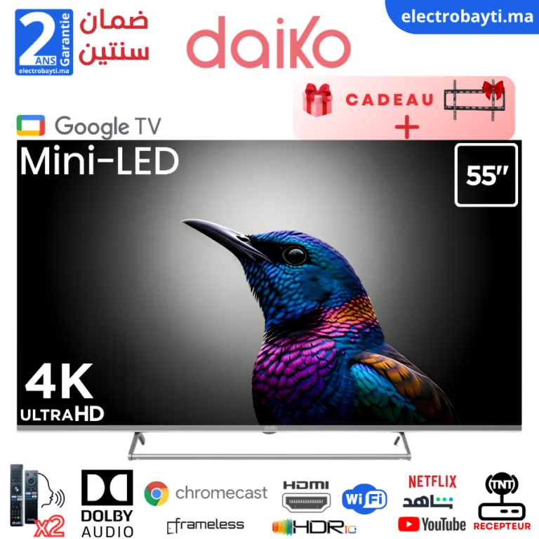 Daiko-MLED55MU35DK-Maroc