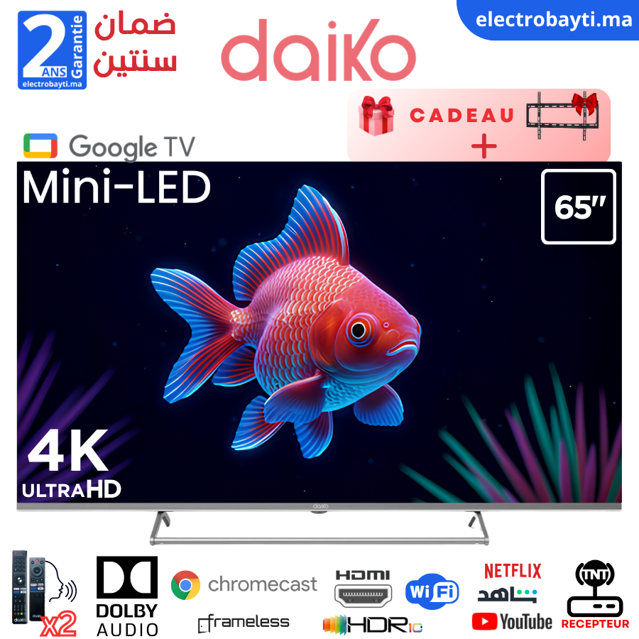 Daiko-MLED65MU35DK-Maroc